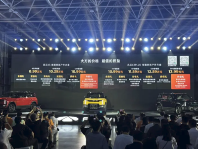 奇瑞风云X3家族焕新上市，全铝车身+续航升级，起售价8.99万-知创网