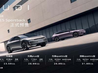 奥迪E5 Sportback预售启航，豪华纯电新标杆冲击20-30万市场-知创网