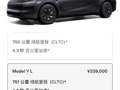 特斯拉六座Model Y L上市，33.9万起售，空间表现成亮点-知创网