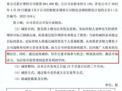 ​A股减持潮来袭：董监高“开溜”背后，市场暗流与投资机遇如何把握？​-知创网
