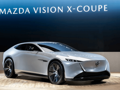 2025东京车展:马自达Vision X-COUPE概念车登场 融合复古未来风-知创网