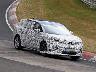 斯柯达全新7座纯电SUV谍照来袭！基于MEB平台打造，续航或超600公里-知创网