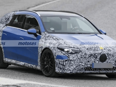 纯电奔驰AMG CLA猎装版谍照首现，四驱双电机+800V快充，2027年将登场-知创网