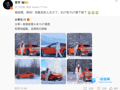 熔岩橙选装率仅8%！雷军无奈下架，个性配色为何难获消费者青睐？-知创网